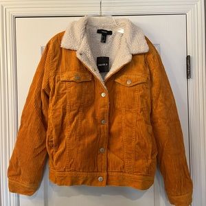 Women’s corduroy, lined jacket